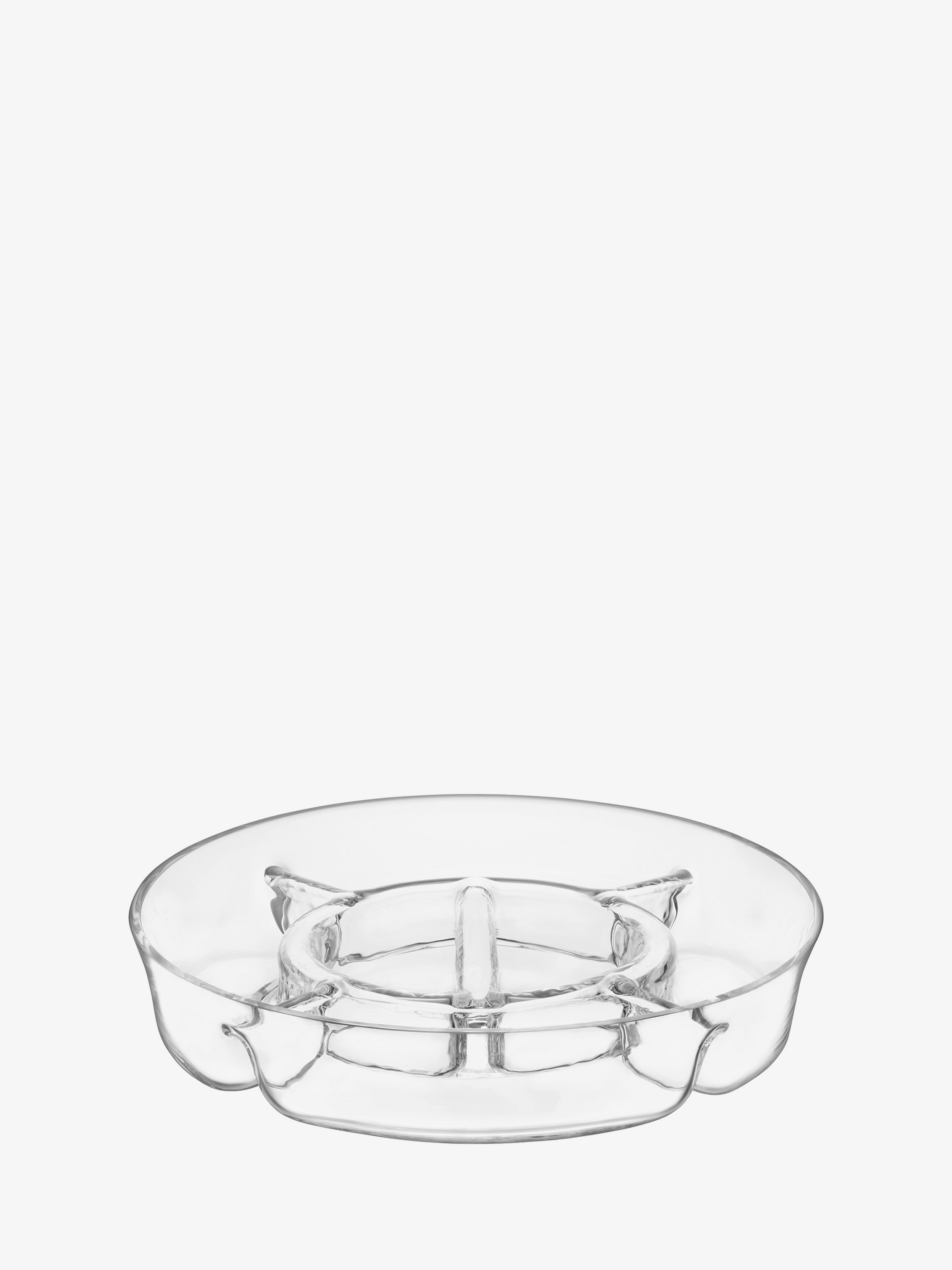 Multi Platter 13.75in, Clear | Serve | LSA Tableware