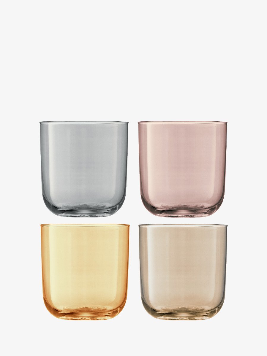 LSA International, Gems Assorted Tall Tumbler, Set of 4 - Zola