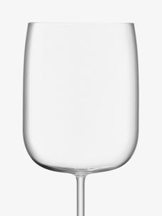 LSA International Borough Wine Glass 450 ml Clear, Set of 4, Dishwasher  Safe