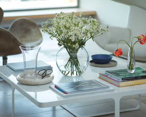Single Stem Vase H6.75in, Clear | Flower | LSA Interior