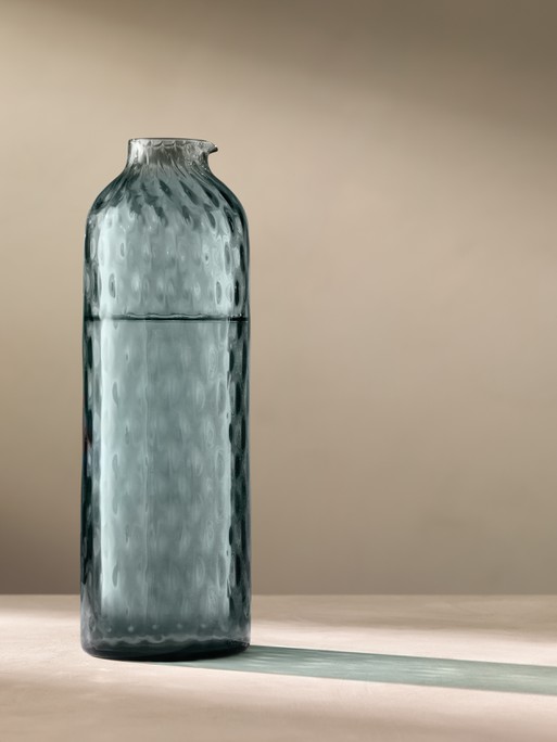Water Bottle 34oz - Mouth Blown Glass