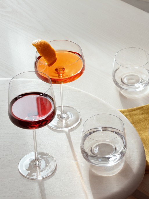 Elevate Your Wine Experience with 15oz Square Wine Glasses Wrapped in  Italian Leather - Set of Four in Eight Luxurious Colors – Duke & Edison