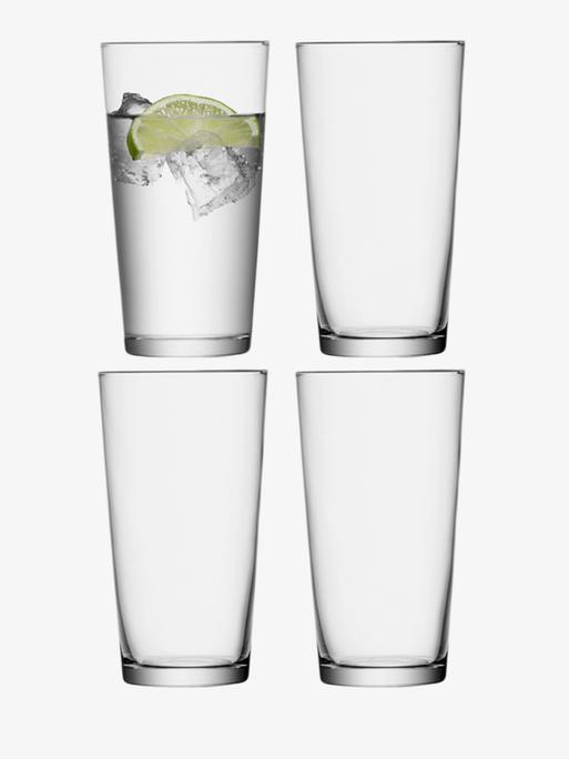 Juice Glass (Large) x 4 11oz, Clear, Gio Line
