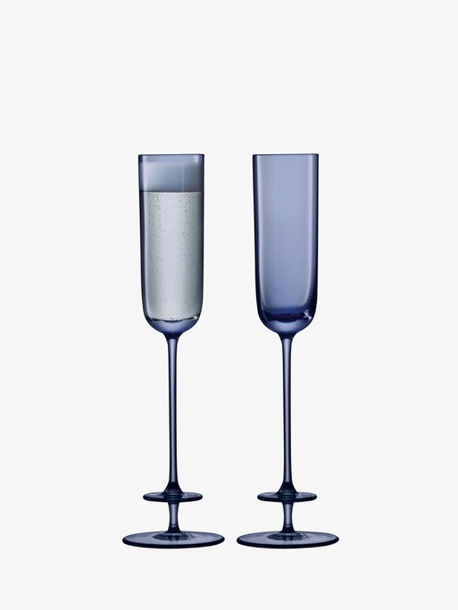 Vinglacé Champagne Flute - Cool Blue