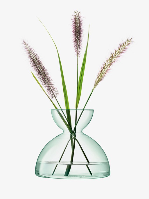 Vase H7.25in, Clear | Canopy Collection | LSA Interior