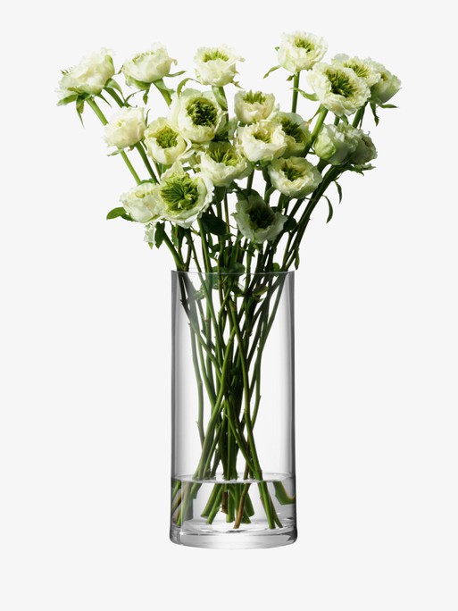 Vase H11in, Clear | Column Collection | LSA Interior
