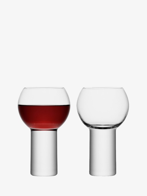 LSA International - Luca Wine Goblet - Set of 2 - Clear/Gold