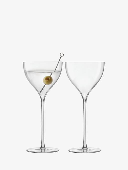 LSA Savoy Nick & Nora Cocktail Glasses, Set of 2