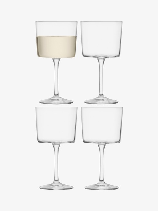LSA International Borough White Wine Glasses Set of 4