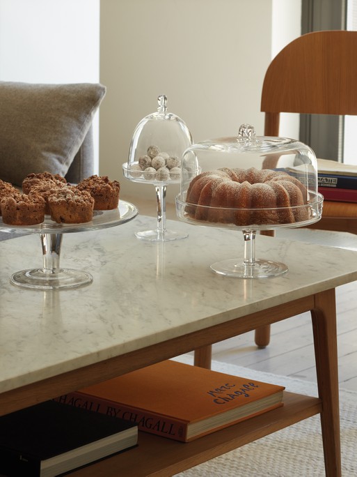 Stand & Dome 15cm, Clear | Serve Collection | LSA Tableware